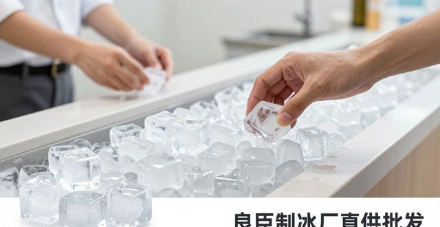 武汉江岸食用冰销售 良臣制冰厂直供批发